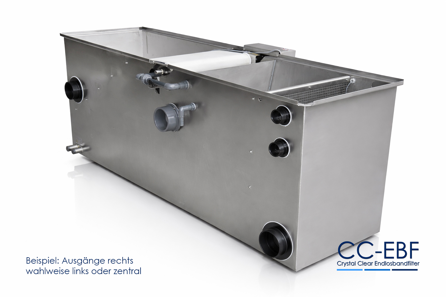 CC - EBF 500P-L I Crystal Clear Endlosbandfilter Pumpversion Lang-Version