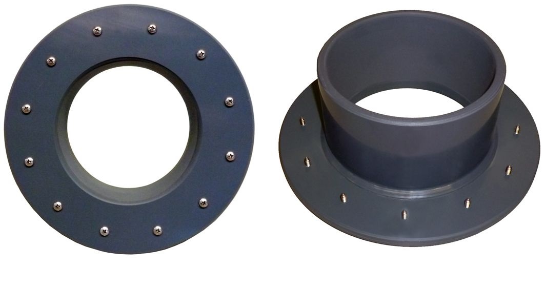 Folienflansch Extra Groß Schwer Qualität
