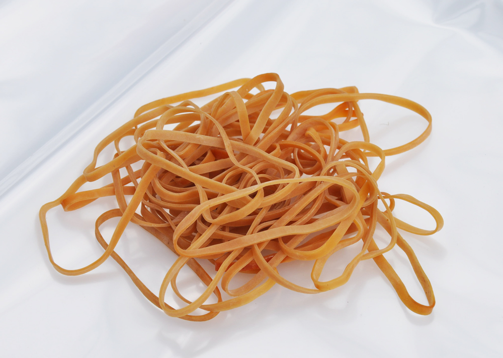 Fischbeutel Gummi 1 kg/Tüte Kautschuk 60mm