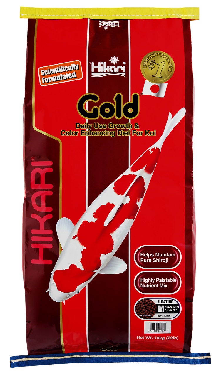 Hikari Gold 10 kg Medium Schwimmfutter Koifutter