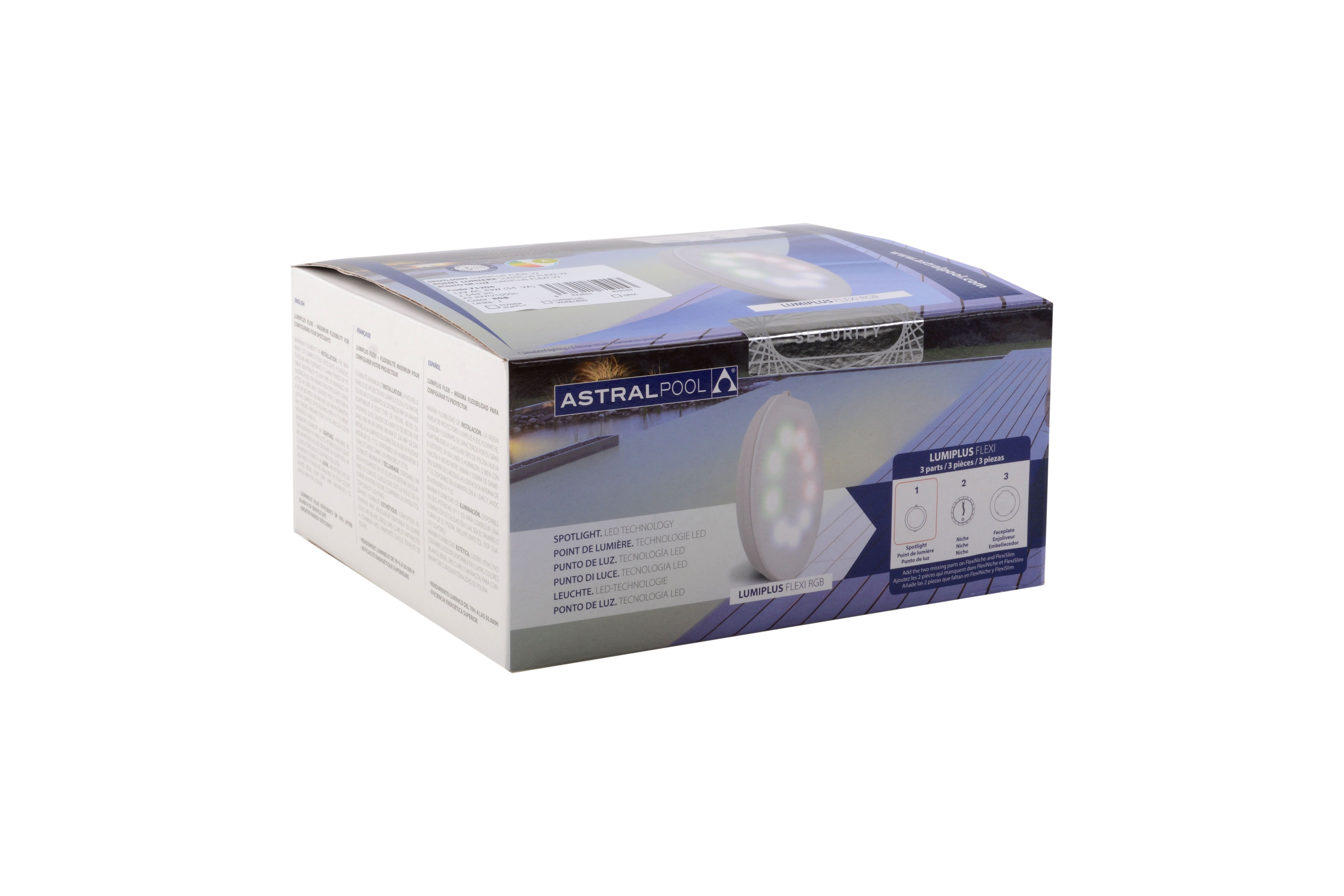 Pool Lampen LumiPlus Flexi V2 RGB 12V AC Poollampe