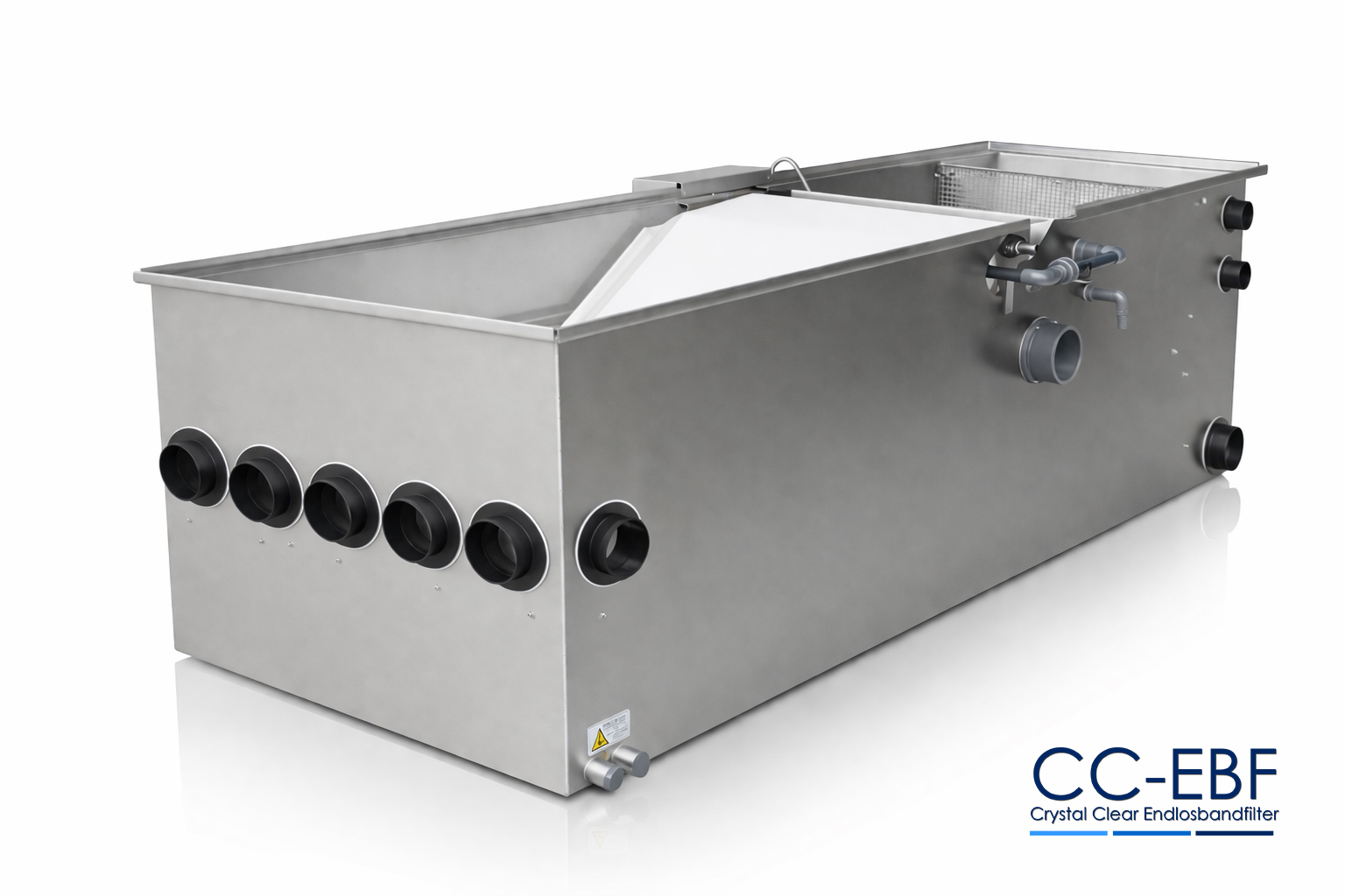 CC - EBF 1000S-L | Crystal Clear Endlosbandfilter Schwerkraft Lang-Version