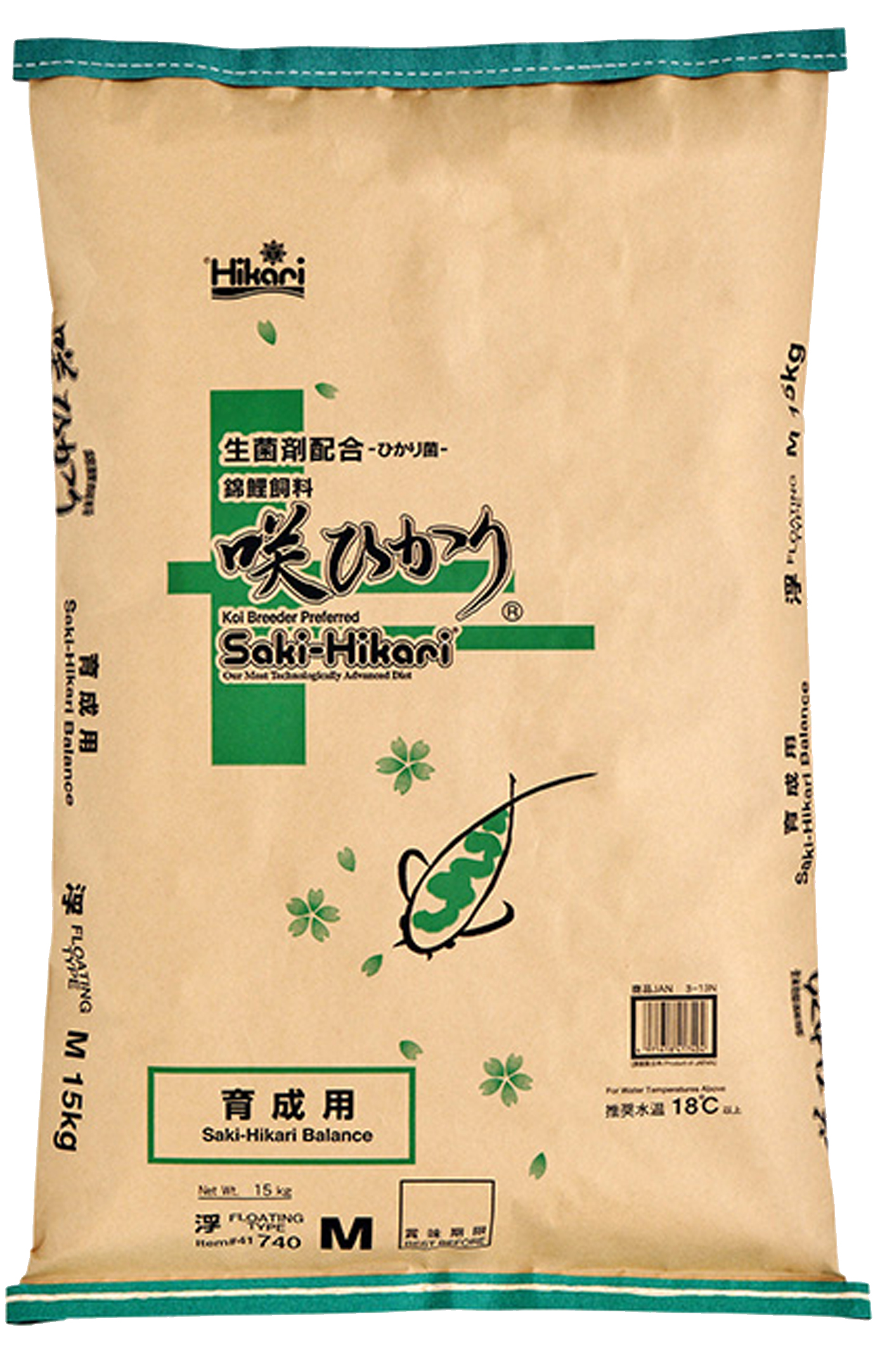 Saki-Hikari Balance 15kg M mit Tasse