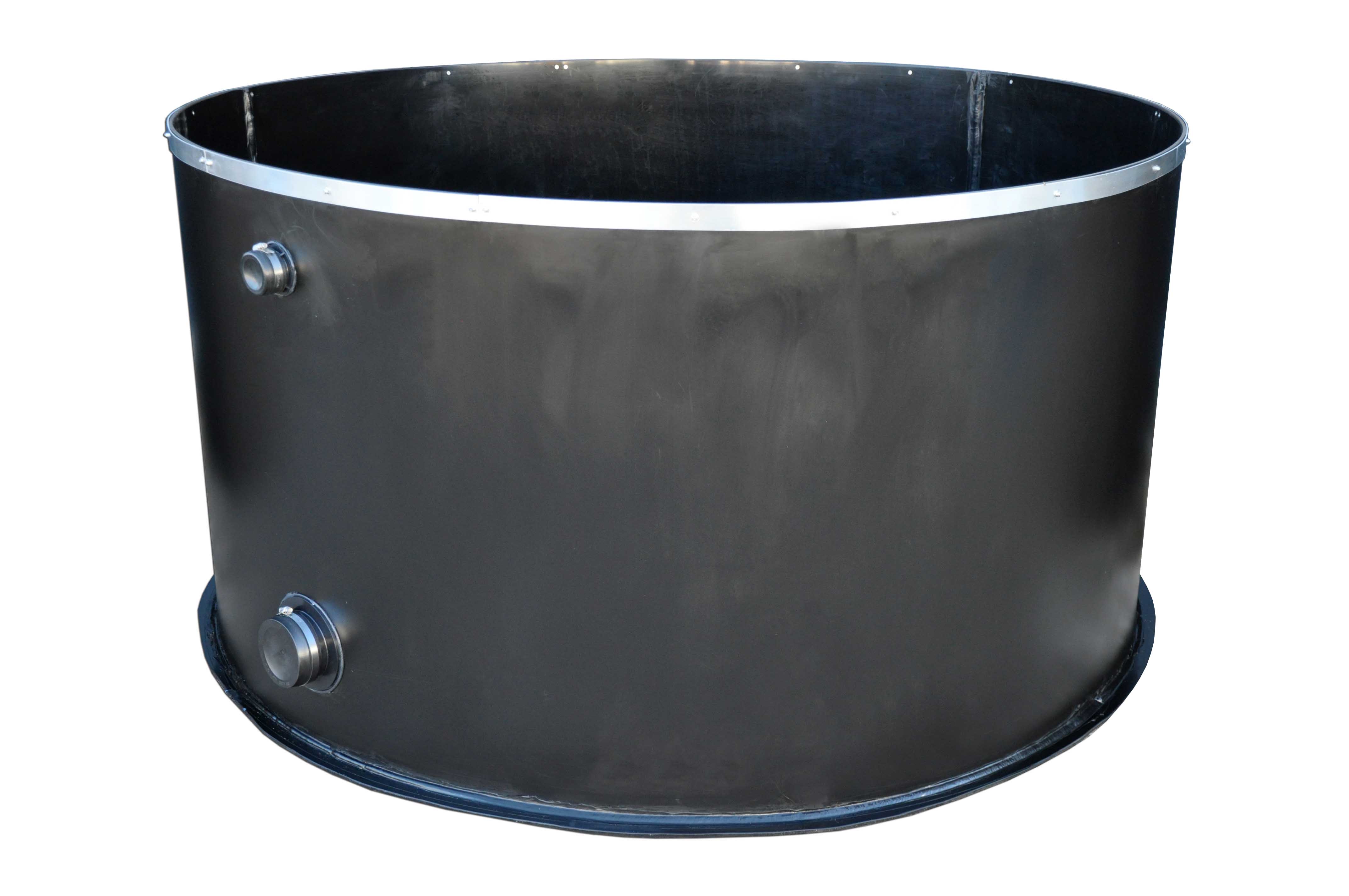 PE-Becken 1960 x 1000mm ca. 2800 Liter Hälterungsbecken