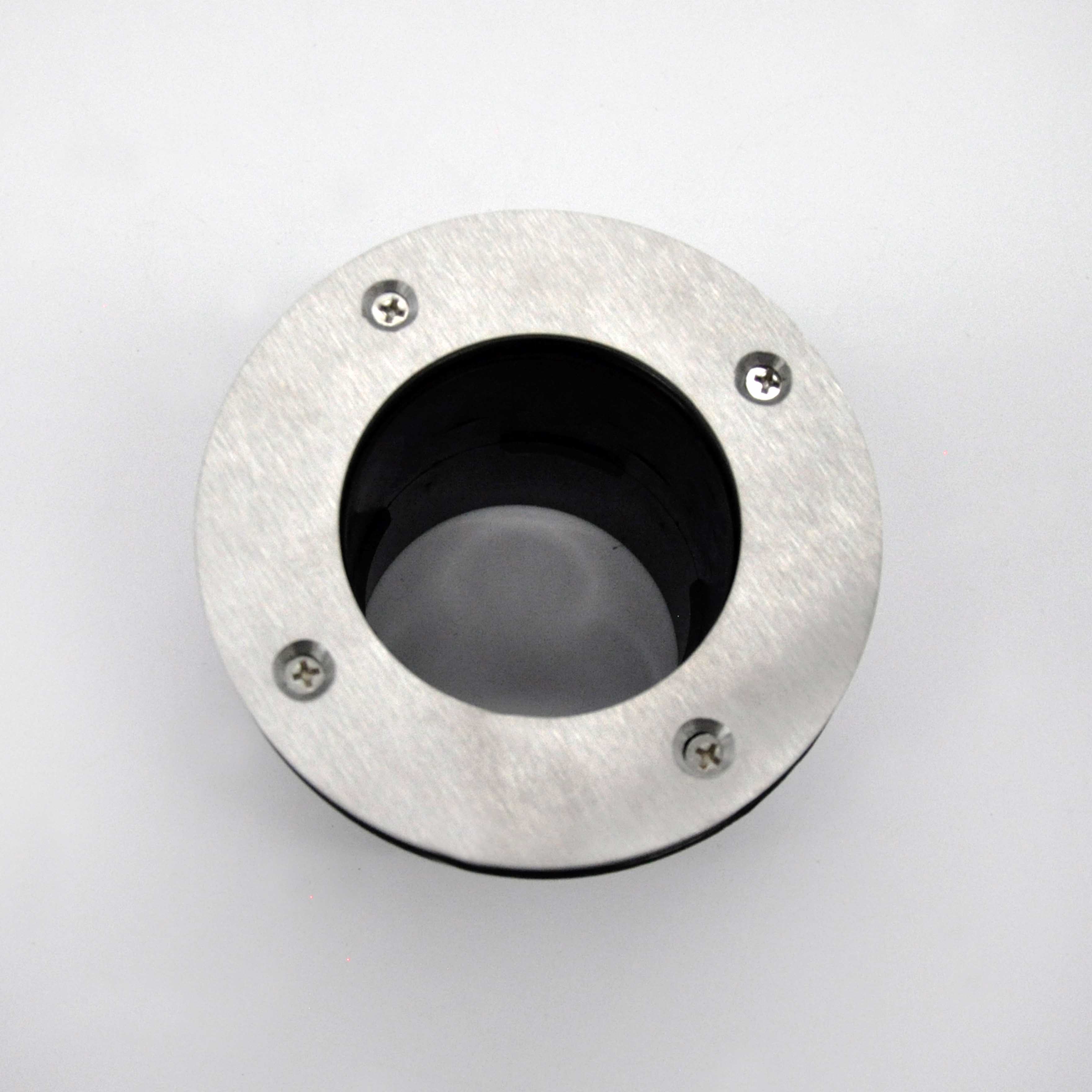 CC- Flansch-Deckel aus V2A für Ø 50 Folienflansch Tankdurchführung