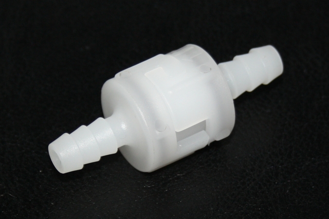 Gemke Rückschlagventil Ozon PVDF/FKM Federbelastet