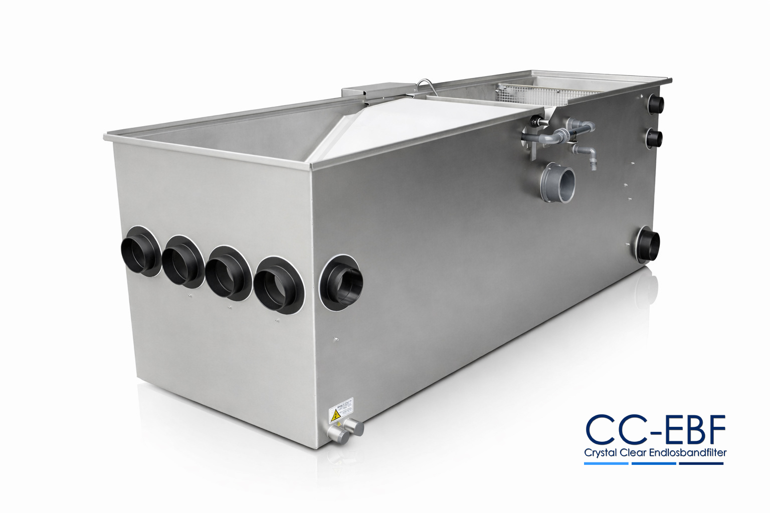 CC - EBF 750S-L I Crystal Clear Endlosbandfilter Schwerkraft Lang-Version