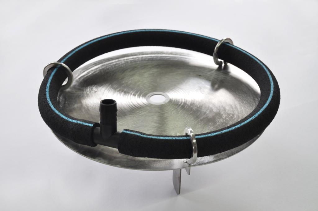 CC Edelstahlabdeckung für Bodenablauf mit Belüfterring