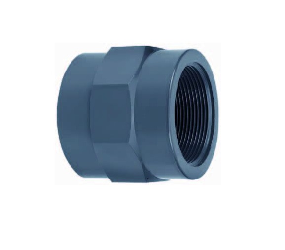 PVC-Gewindemuffe mit Innengewinde 50x1 1/4 Zoll VDL