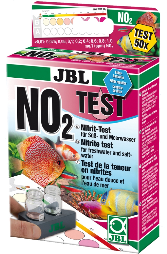 JBL Test-Set NO2, Nitrit-Test für Süßwasser und Salzwasser