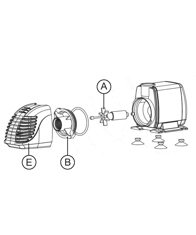 SF Pond Flow Eco 1000 Fontänenset