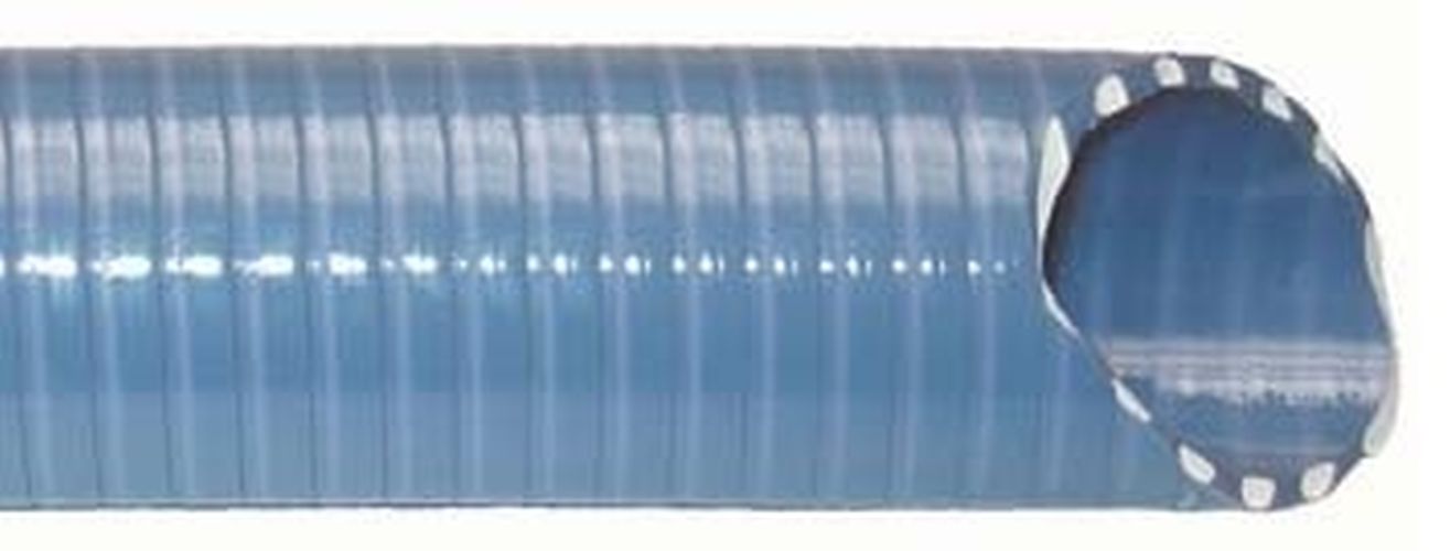 Spa Flexschlauch 63 mm/1 m grau Spiralschlauch