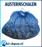 Austernschalen 5kg ca.25 Liter im Netzsack Muscheln