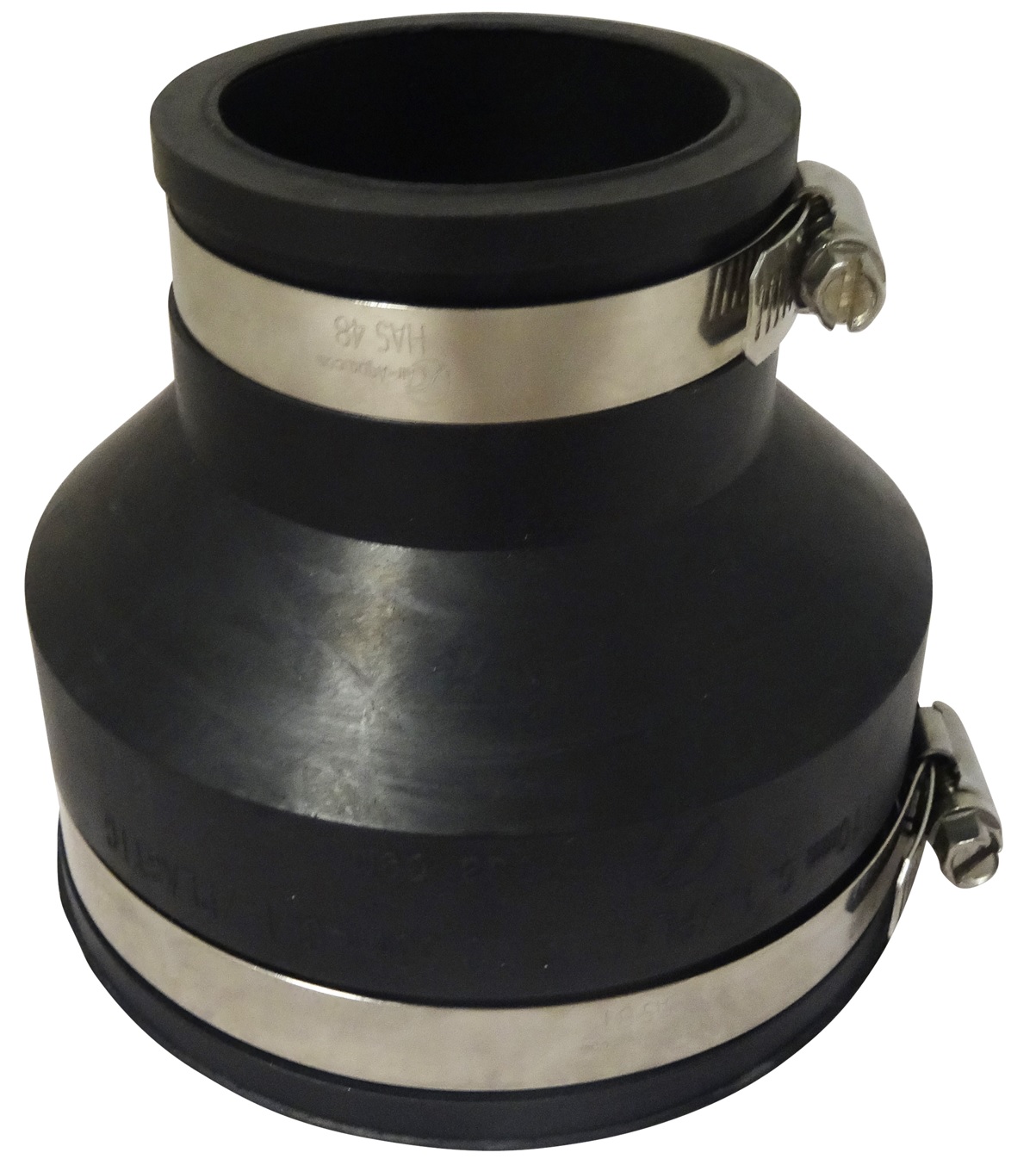 Flexible Reduziermuffe 110x90 mm, Rohrverbinder Fittings