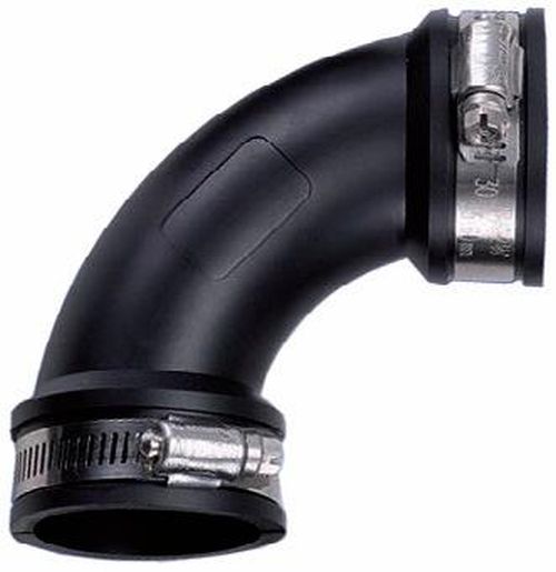 Flexibler Bogen, 75 mm, 90°, Rohrverbinder Fittings