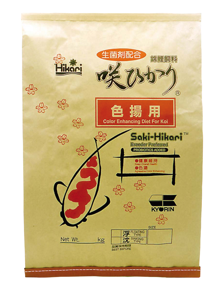 Saki-Hikari Color 15kg M Schwimmfutter Koifutter