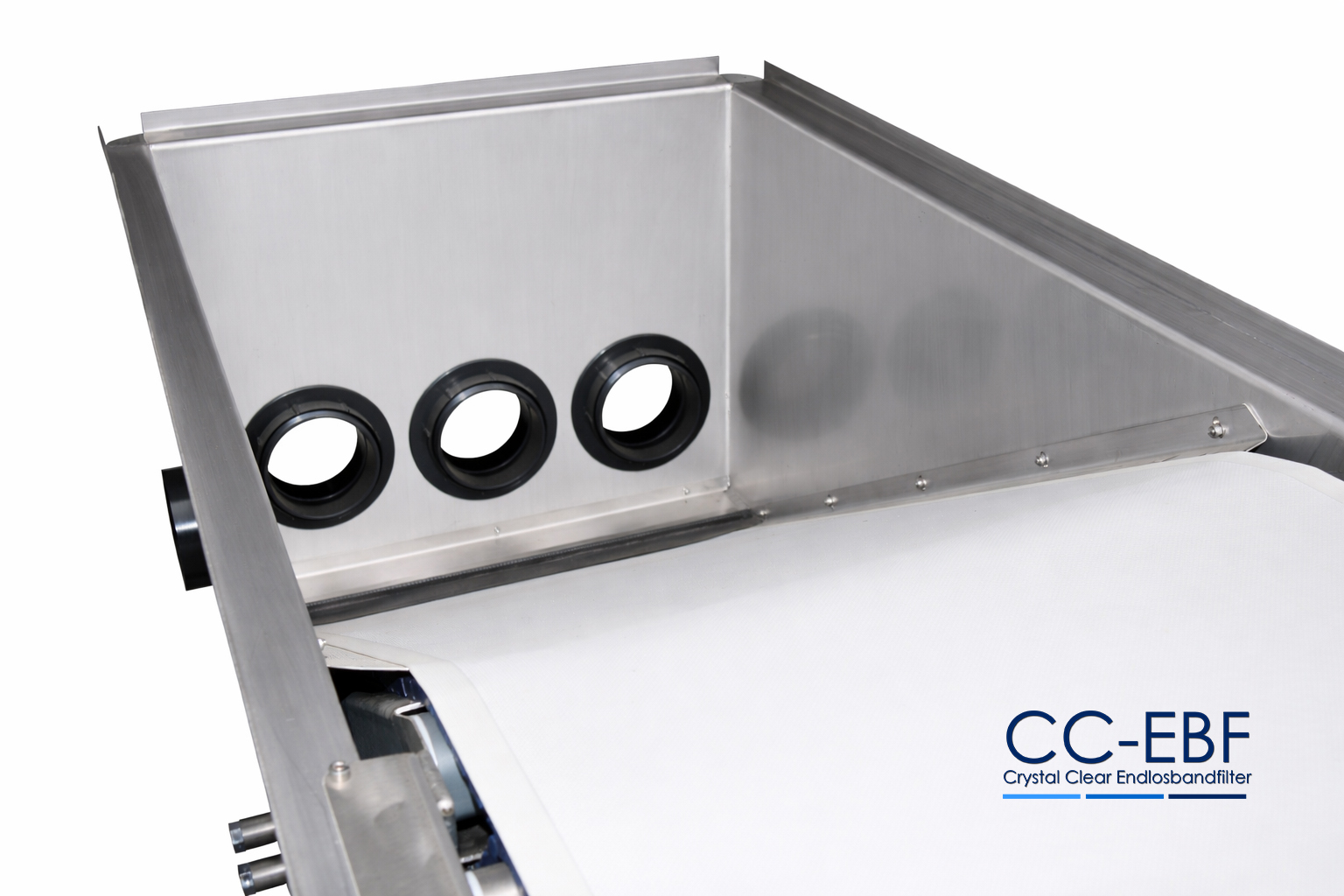 CC - EBF 500S-L I Crystal Clear Endlosbandfilter Schwerkraft Lang-Version