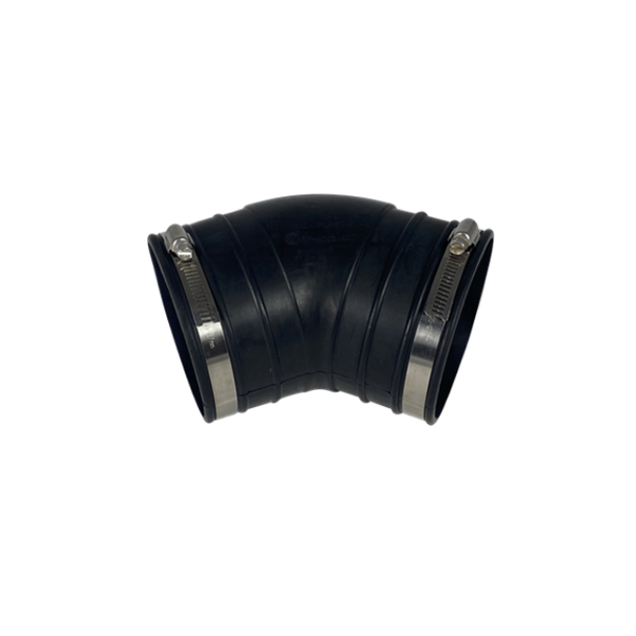 Flexibler Bogen, 110mm, 45°, Rohrverbinder Fittings